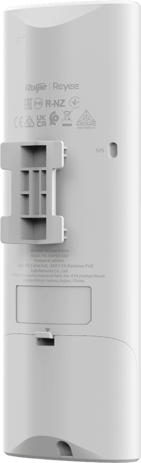 Point d'accès WiFi 6 AX3000 Reyee RG-RAP62-OD - Intérieur/extérieur — image 6
