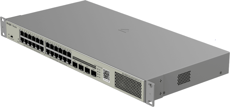 جهاز Switch مُدار L2 Reyee NBS3100-24GT4SFP-PV2 - 24 منفذ PoE / 4 SFP 370W — صورة 3