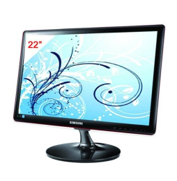 Ecran LED TV Samsung T22B300MW 22 pouces (16:9) - Noir glacé