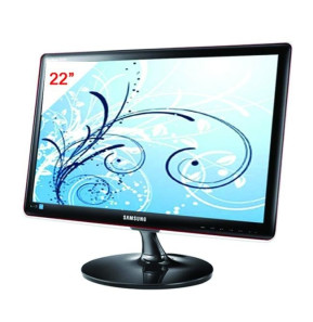 Ecran LED TV Samsung T22B300MW 22 pouces (16:9) - Noir glacé