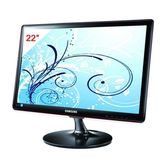 Ecran LED TV Samsung T22B300MW 22 pouces (16:9) - Noir glacé