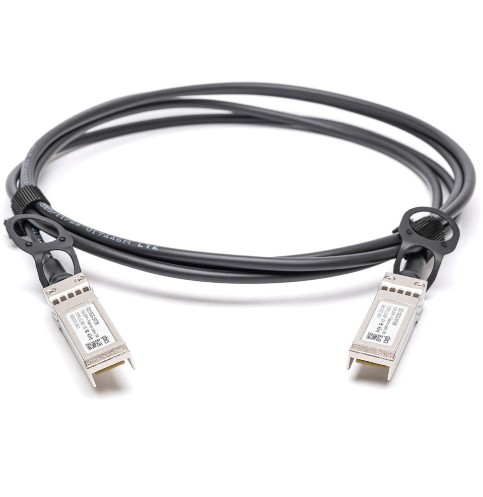 Câble Huawei haute vitesse SFP+ vers SFP+ (02310MUN)