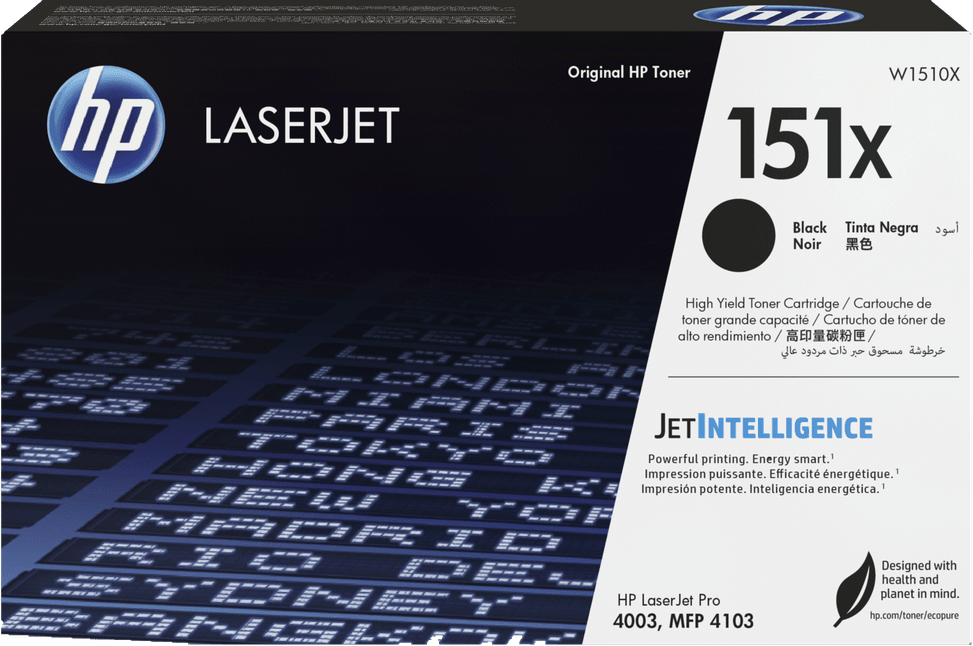 HP 151X Black (W1510X) - Original HP LaserJet Toner — image 1