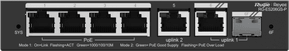 Switch Administrable Reyee RG-ES206GS-P 6 ports - 4 PoE 54W