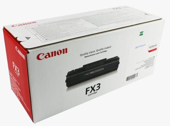 Cartouche de toner Canon FX-3 Noir - 2700 Pages