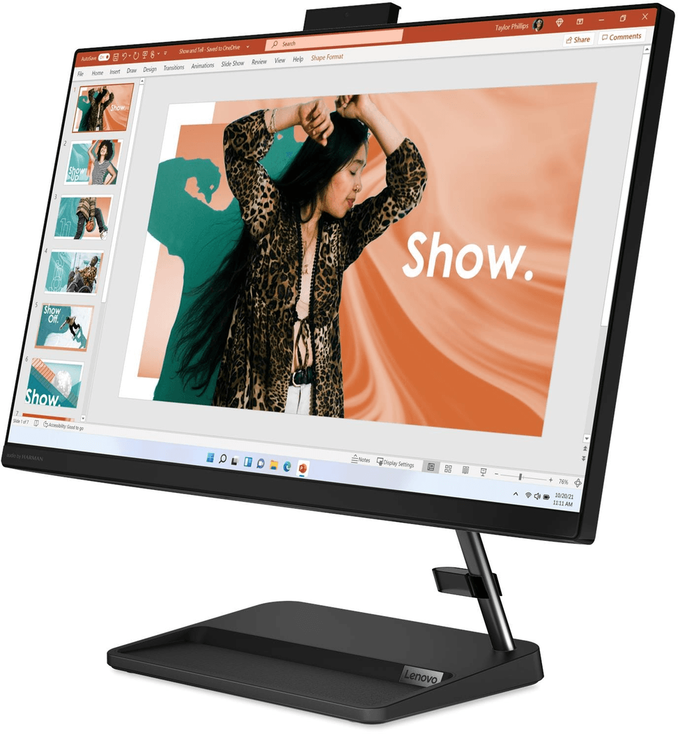 Ordinateur Tout-en-un Lenovo IdeaCentre 3 24IAP7 (F0GH00D3FE) — image 3