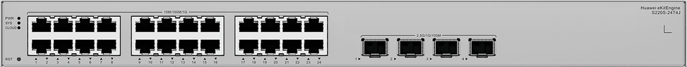 Huawei eKitEngine S220S-24T4J Switch 24 Ports / 4SFP (98012502) — image 4