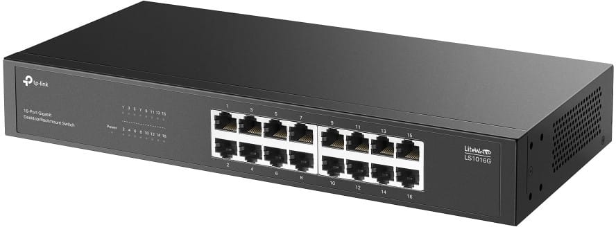 Switch de bureau TP Link LS1016G non administrable 16 ports Gigabit — image 3