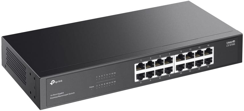 Switch de bureau TP Link LS1016G non administrable 16 ports Gigabit — image 2