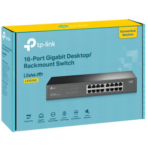 Switch de bureau TP Link LS1016G non administrable 16 ports Gigabit