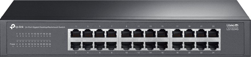 جهاز Switch مكتبي غير مُدار TP Link LS1024G 24 منفذ Gigabit — صورة 1