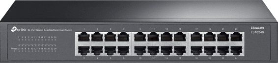Switch de bureau TP Link LS1024G non administrable 24 ports Gigabit
