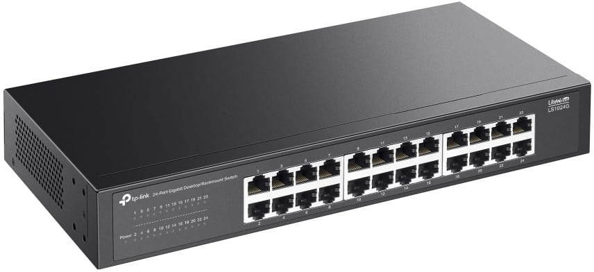 جهاز Switch مكتبي غير مُدار TP Link LS1024G 24 منفذ Gigabit — صورة 2