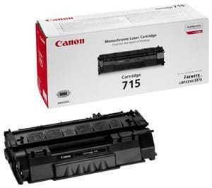 Cartouche de toner Canon 715 Noir - 3000 Pages
