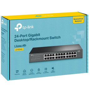Switch de bureau TP Link LS1024G non administrable 24 ports Gigabit