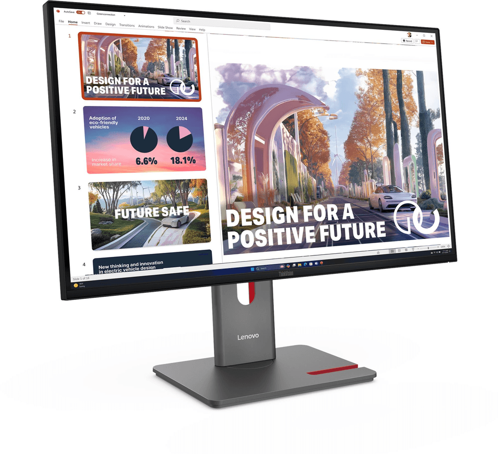 شاشة مسطحة 27" Lenovo ThinkVision P27QD-40 (64B3GAT2EU) — صورة 2