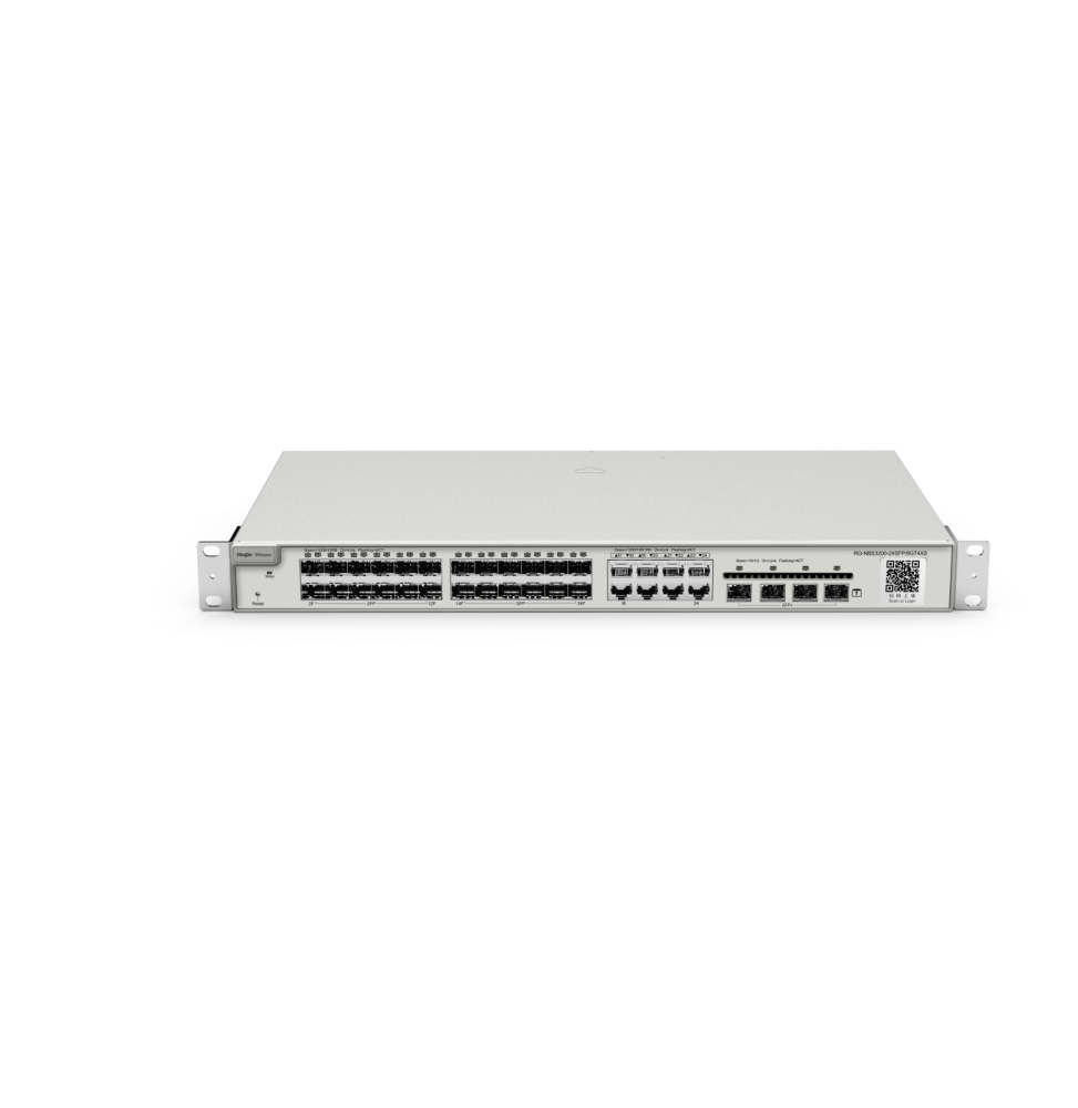 Switch Administrable Reyee NBS3200 L2 24 ports SFP, 8 ports Combo RJ45, 4 ports SFP (NBS3200-24SFP/8GT4XS)