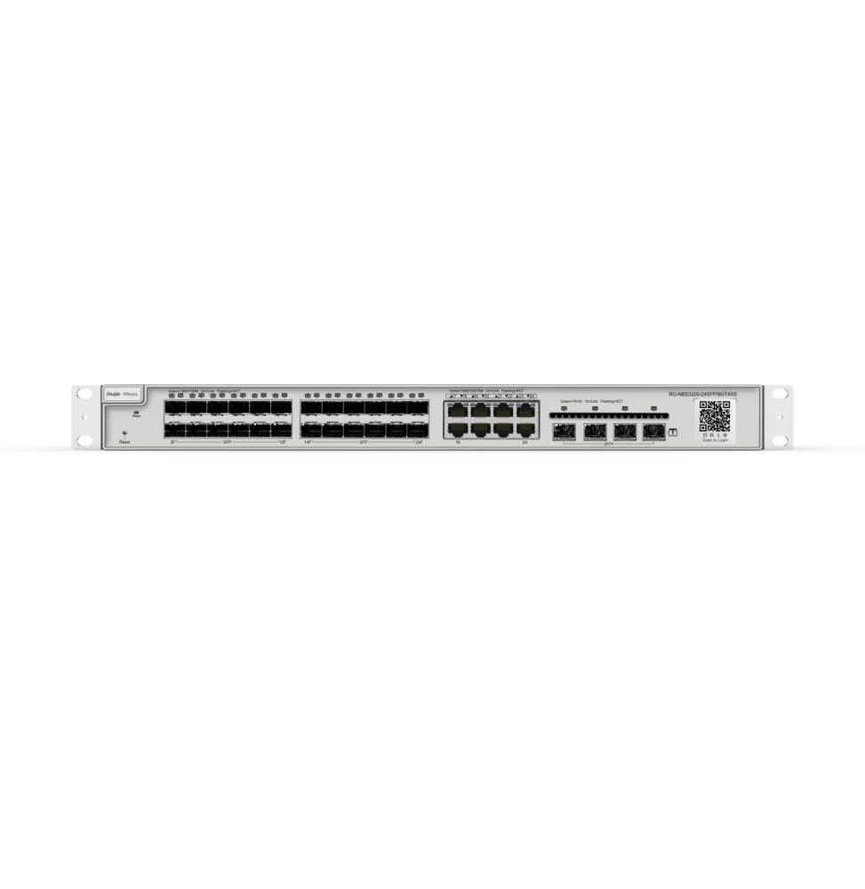 Vue arrière Switch Reyee