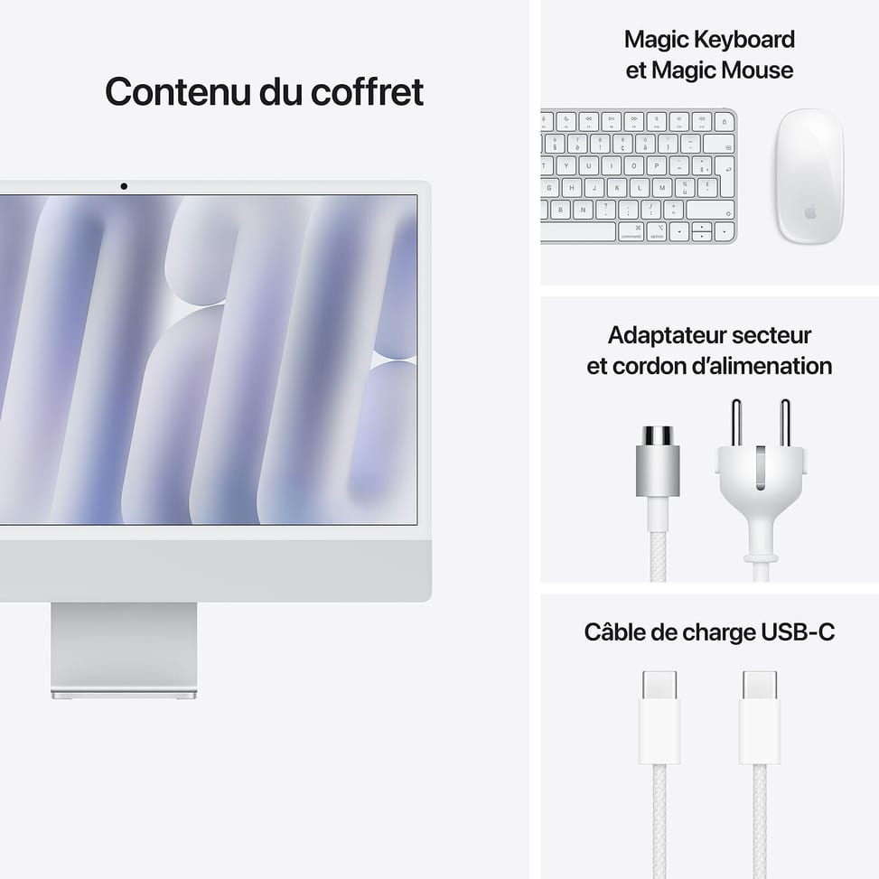 Ordinateur tout-en-un Apple iMac M4 (2024) (MWUC3) — image 3