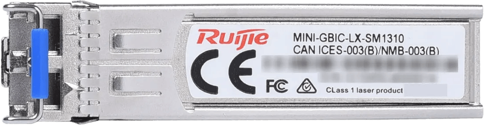 Ruijie 1000BASE-LX SM 10km LC SFP Transceiver (MINI-GBIC-LX-SM1310) — image 1