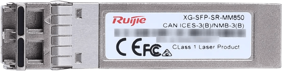 Ruijie 10GBASE-SR MM 300m LC SFP Transceiver (XG-SFP-SR-MM850) — image 1