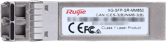 Transceiver SFP Ruijie 10GBASE-SR MM 300m LC (XG-SFP-SR-MM850)