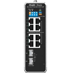 Switch industriel L2 géré dans le Cloud Reyee...