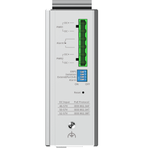 Switch industriel L2 géré dans le Cloud Reyee NIS2100-8GT2SFP-HP 10 ports, 1 port PoE++, 7 ports PoE+, 2 ports Uplink SFP