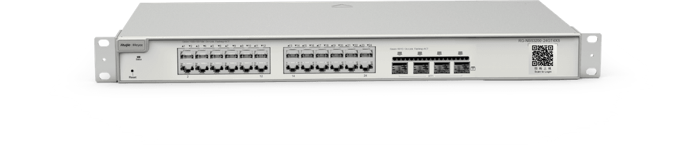 جهاز Switch مُدار L2+ Reyee RG-NBS3200-24GT4XS 24 منفذ / 4 SFP — صورة 1