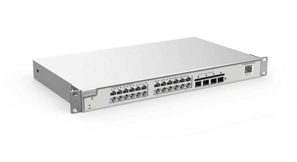 جهاز Switch مُدار L2+ Reyee RG-NBS3200-24GT4XS 24 منفذ / 4 SFP — صورة 2