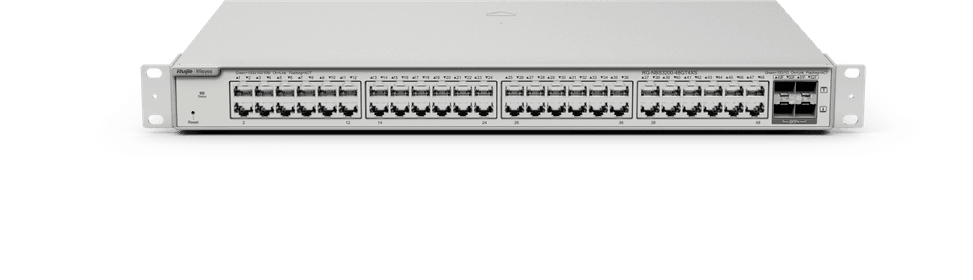 جهاز Switch مُدار L2+ Reyee RG-NBS3200-48GT4XS 48 منفذ / 4 SFP — صورة 2