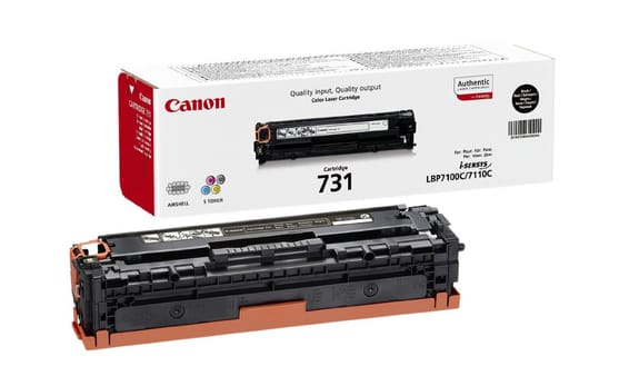 Canon 731 Noir - Toner Canon d'origine (6272B002AA)