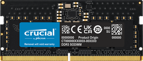 Barrette mémoire Crucial SO-DIMM 8GB DDR5-5600 MHz - PC Portable (CT8G56C46S5)