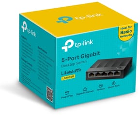 Switch de bureau TP Link LS1005G non administrable 5 ports Gigabit — image 4