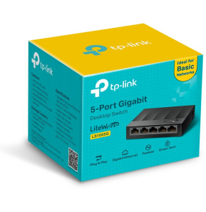 Switch de bureau TP Link LS1005G non administrable 5 ports Gigabit