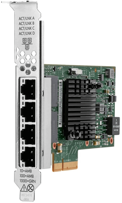 Adaptateur Broadcom BCM5719 Ethernet 1 Gb 4 ports BASE-T pour HPE (P51178-B21)