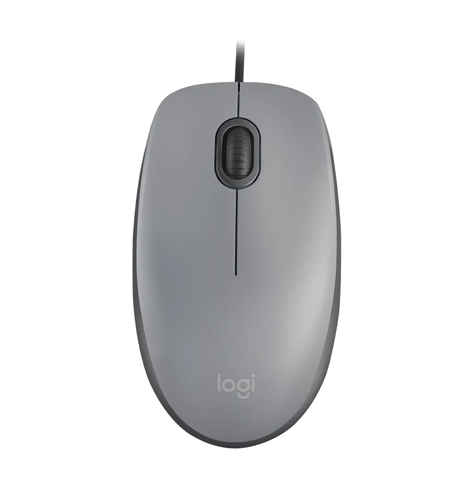 Souris filaire Logitech M110 Silent – Gris (910-006760)