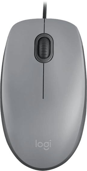 Souris filaire Logitech M110 Silent – Gris (910-006760)