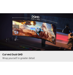 Écran 49" DQHD incurvé Gaming Samsung Odyssey G9 G91F (LS49FG910EUXEN)