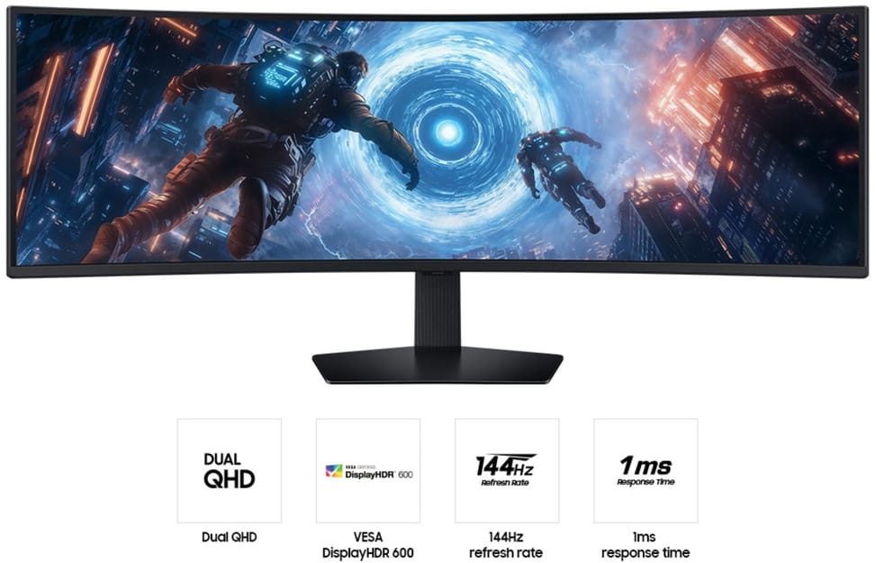 Écran 49" DQHD incurvé Gaming Samsung Odyssey G9 G91F (LS49FG910EUXEN) — image 5