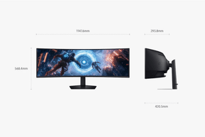 Écran 49" DQHD incurvé Gaming Samsung Odyssey G9 G91F (LS49FG910EUXEN) — image 6
