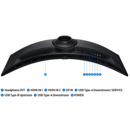 Écran 49" DQHD incurvé Gaming Samsung Odyssey G9 G91F (LS49FG910EUXEN)