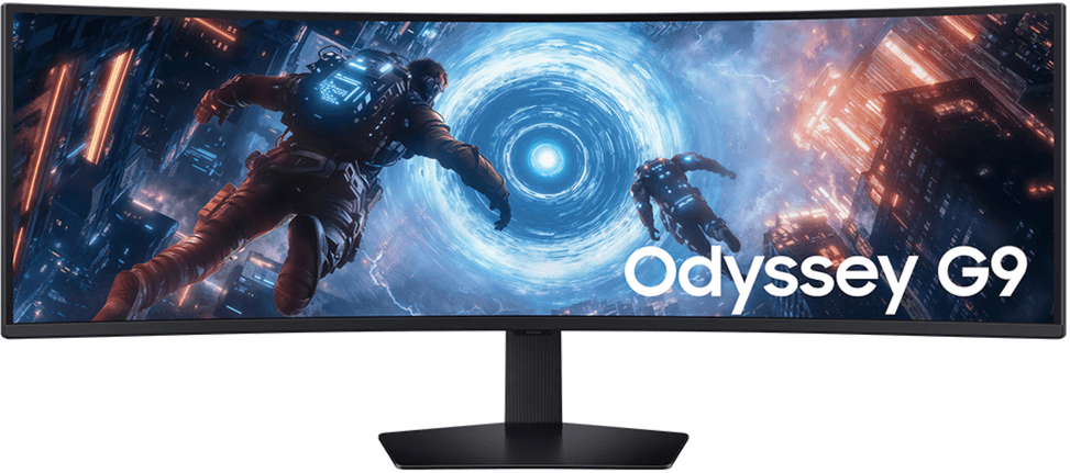 شاشة ألعاب منحنية 49" DQHD Samsung Odyssey G9 G91F (LS49FG910EUXEN) — صورة 1