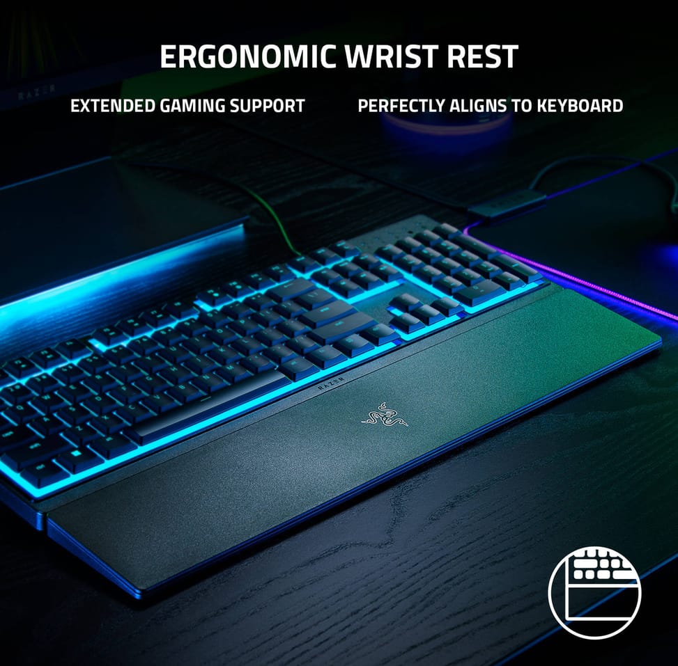 Clavier Gamer Razer Ornata V3 X RGB USB - AZERTY (RZ03-04470500-R3F1) — image 2