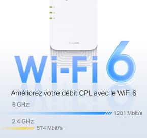 TP-Link PGW2445 KIT 1428 WiFi 6 AX1800 - 2 pièce(s) (PGW2445 KIT) — image 2