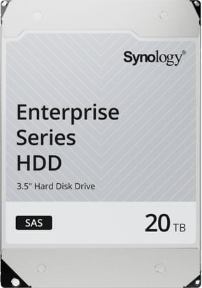 Disque dur interne Synology HAS5300 SAS-3 3.5" Série Enterprise HDD 20To pour NAS (HAS5310-20T)