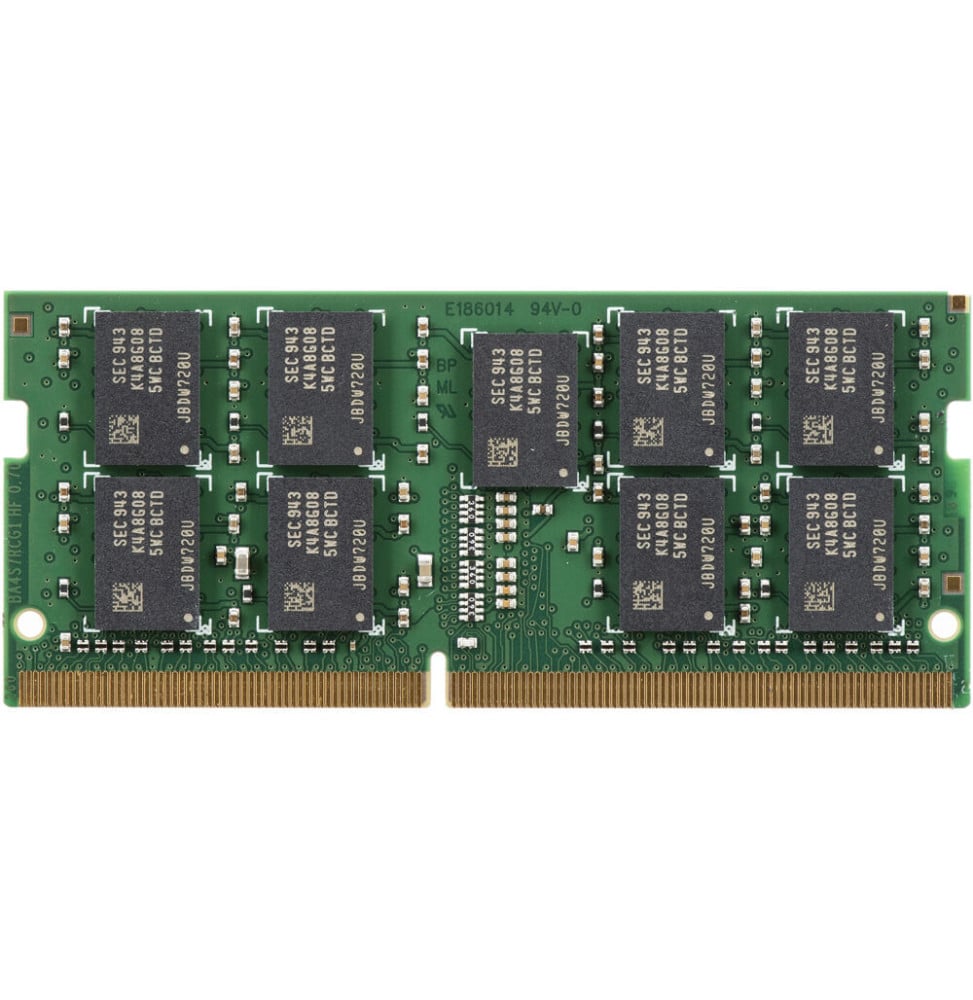 Barrette mémoire Synology SO-DIMM 4GB DDR4 ECC - Serveur Nas (D4ES01-4G)