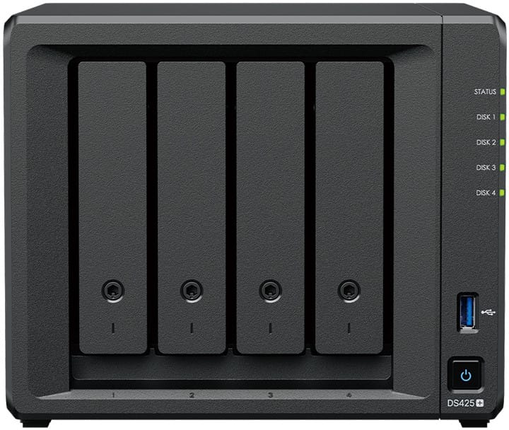 خادم NAS بـ4 حجرات Synology DiskStation® DS425+ — صورة 1