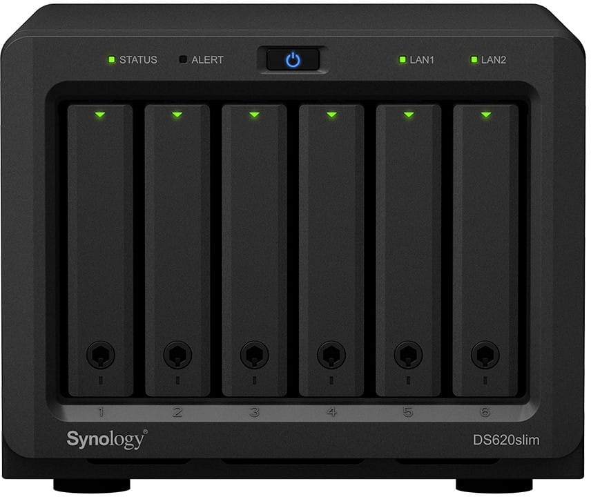 Serveur NAS 6 baies Synology DiskStation® DS620slim — image 1