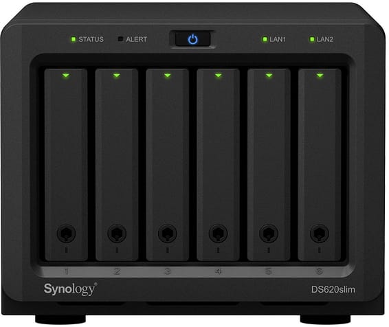 Serveur NAS 6 baies Synology DiskStation® DS620slim